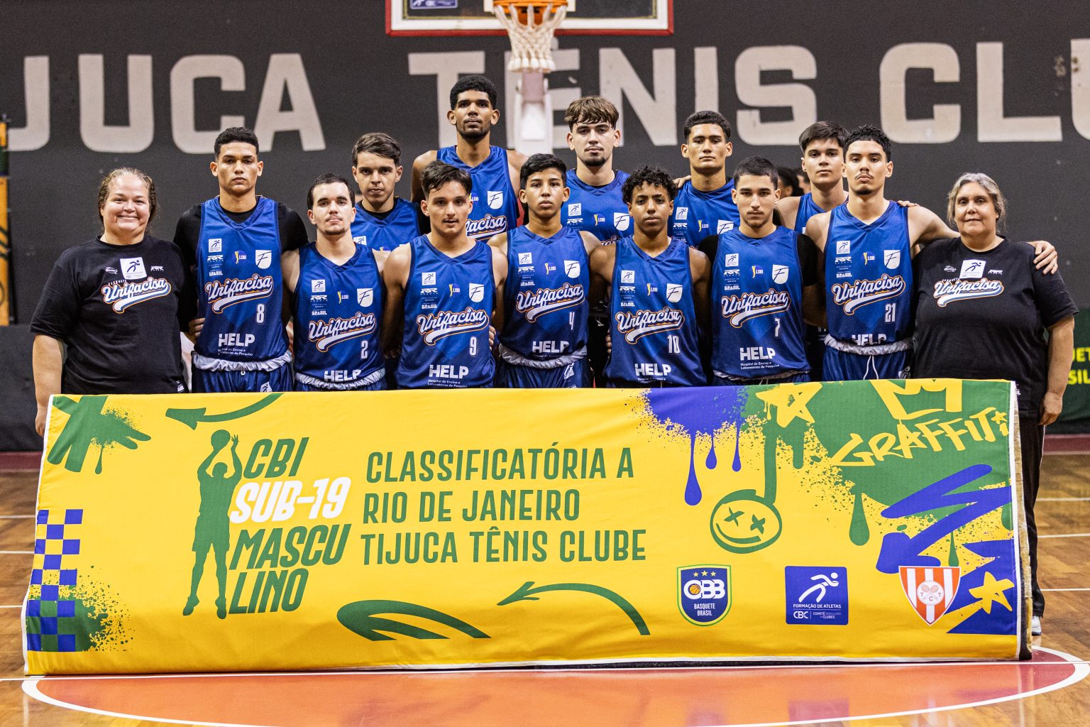 Unifacisa vence quatro dos cinco jogos no CBI Sub-19 e termina no Top 5 da competição 