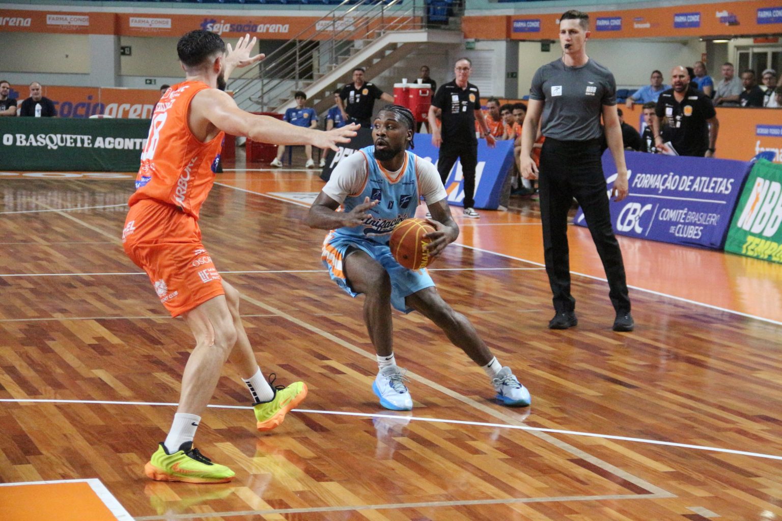 Unifacisa é superada pelo São José em confronto direto, pelo NBB 2024/25