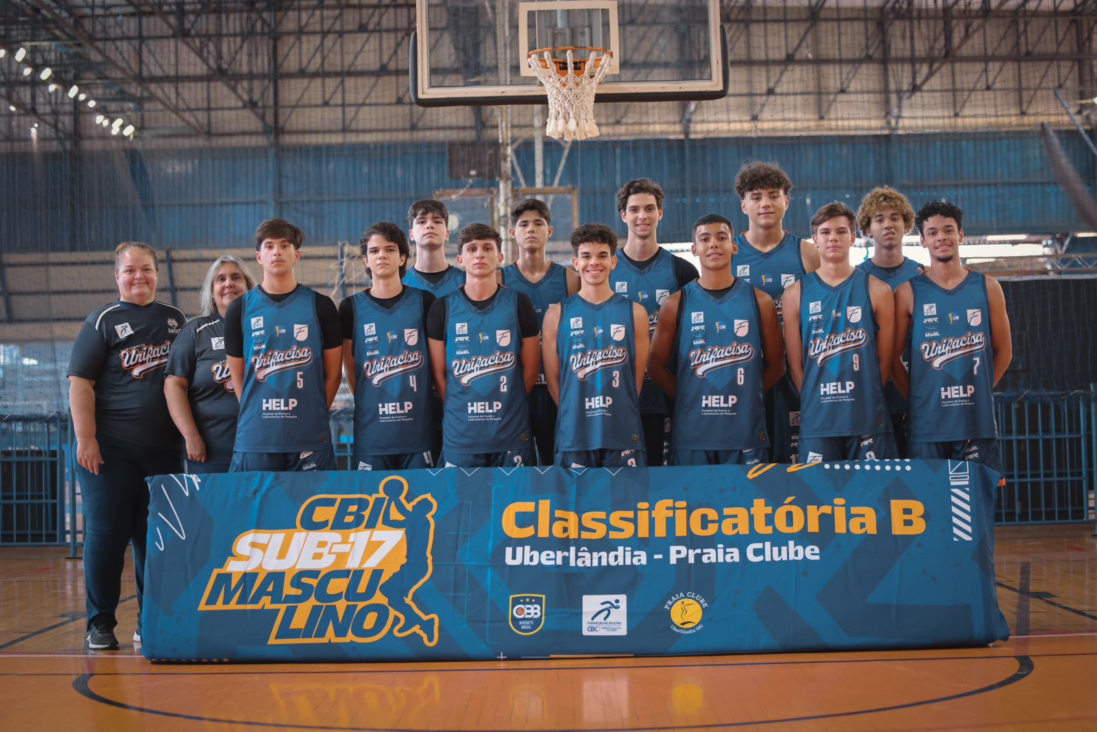 Unifacisa encerra participação no CBI Sub-17 de Basquete em Uberlândia