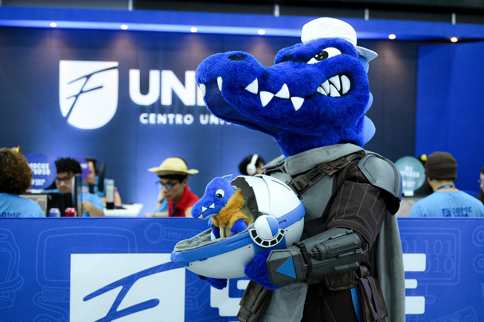 Unifacisa leva o “Jack Mandaloriano”, personagem do universo de Star Wars ao Imagineland